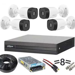 پک اقتصادی 4 کانال دوربین مداربسته داهوا